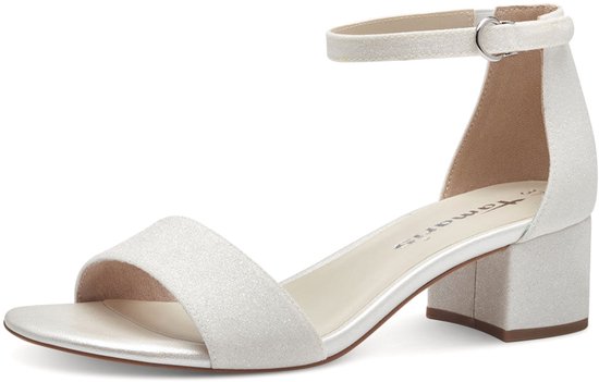 Tamaris Dames 1-28295-42 sandalen, metallic, 41 EU, metallic, 41