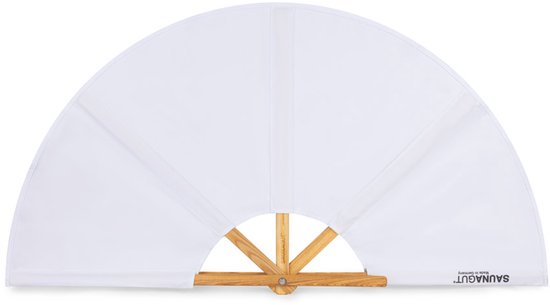 Saunagut - Waaier wit 100 cm - 1 st.. new