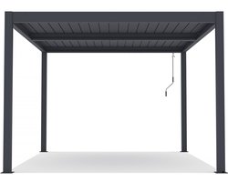 Pergola terrasoverkapping zonwering verstelbaar aluminium 