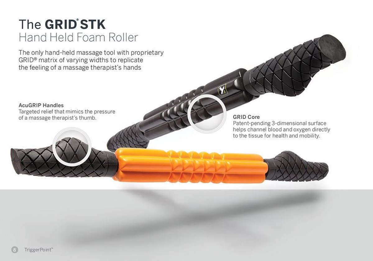 TriggerPoint Grid STK X - Compacte Waterbestendige Foam Roller thumbnail 6