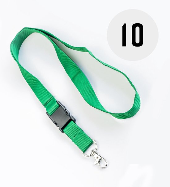 Foto: Groen keycord 10 stuks