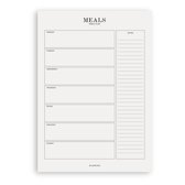 Planbooks - Meal Planner - Maaltijd planner - Voedingsplanner - Weekmenu Planner - Notitieblok A4