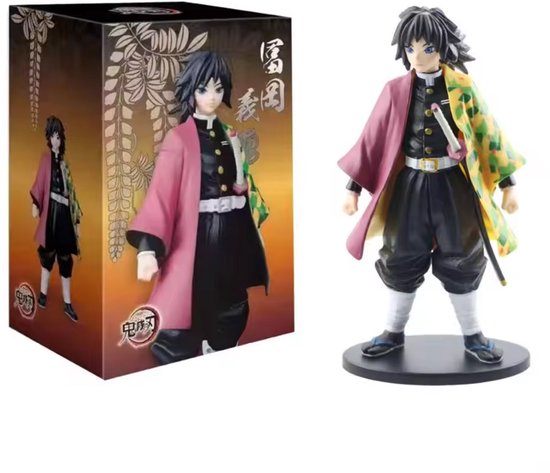 Figura De Anime De Demon Slayer Para Niños, Juguetes De Daki Gyuutarou Kokushibou Modelo De Pvc Hecho A Mano Estatua Gk Muneca De Decoracion Regalos