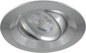 LED inbouwspot Billy -Rond Chrome -Extra Warm Wit -Dimbaar -4W -Philips LED