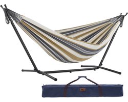 Vivere Dubbele Hangmat met Standaard - Desert Moon