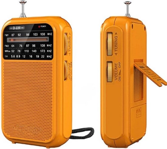 Foto: Noodradio solar opwindbaar solar powerbank zonneenergie survival noodpakket zaklamp oplaadbaar am fm noodrantsoen geel