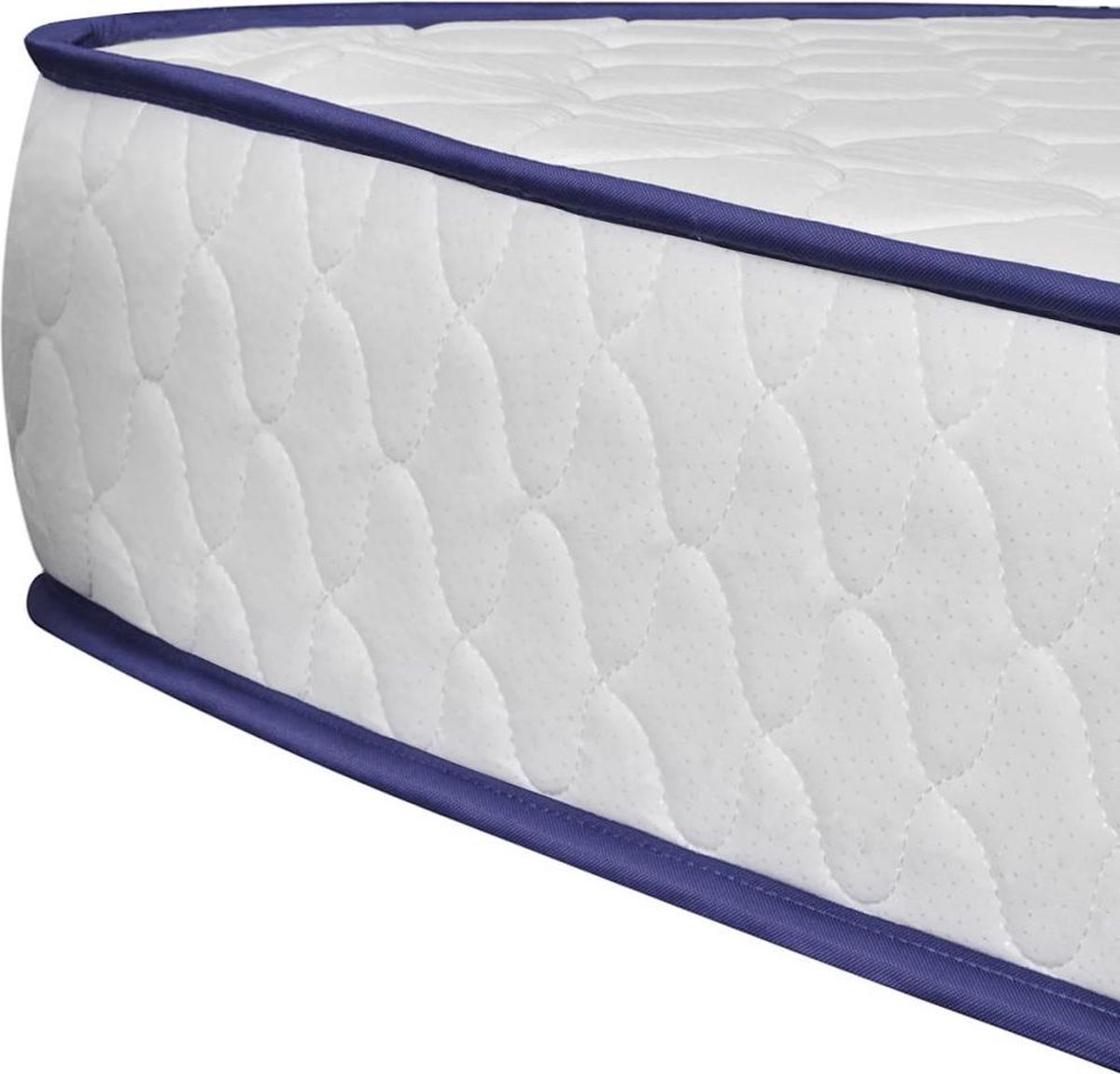vidaXL - Matras - 200x180x17 - cm - Zacht - traagschuim