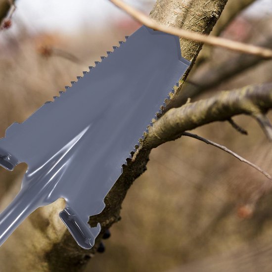 Spade met zaagfunctie voor het verwijderen van boomwortels de multitool voor tuin en klus 1 stuk van Merkloos	 — afbeelding 2