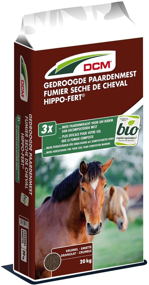 DCM PAARDENMEST 20KG