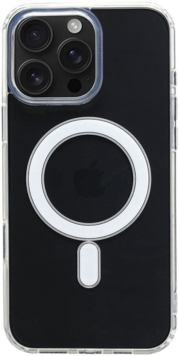 iPhone 15 Pro hoesje - Livon MagShield - voor Magsafe Transparant
