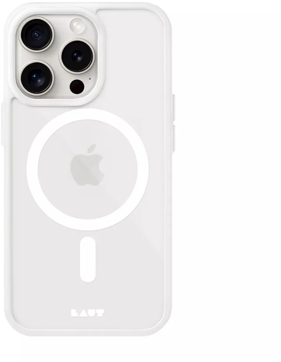 Laut Huex Protect Magsafe hoes iPhone 15 Pro,Wit
