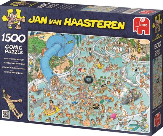 Jan van Haasteren Zwemparadijs puzzel - 1500 | bol.com