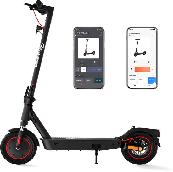 EVERCROSS EV85F Elektrische Step – 350W Motor, 30 Km Bereik, 25 Km/u, 8,5 Inch Banden, Dubbele Schokdempers, Opvouwbaar – Voor Volwassenen Tot 120 Kg