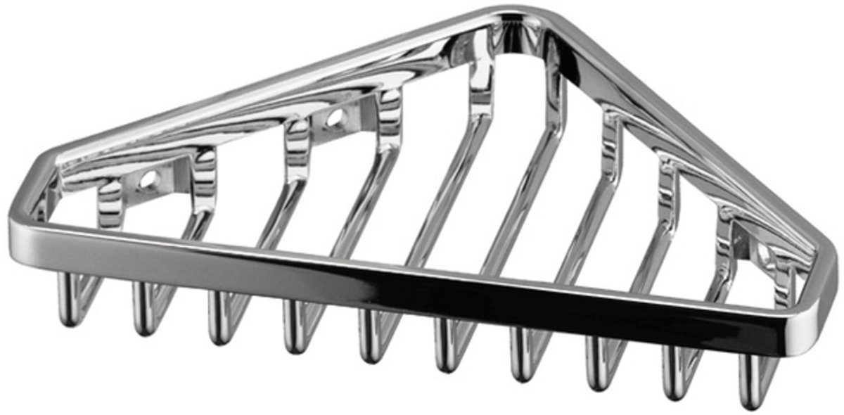 Keuco KE Hoekzeepmand Zeepmanden 24903, draadmodel,H:28mm,verchroomd, 24903010000