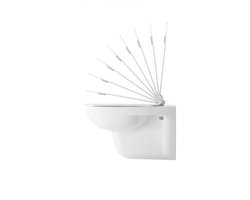 Duravit D-Code WC Zitting D-Shape – Soft Close – Duroplast – Kunststof Scharnieren – Wit Hoogglans