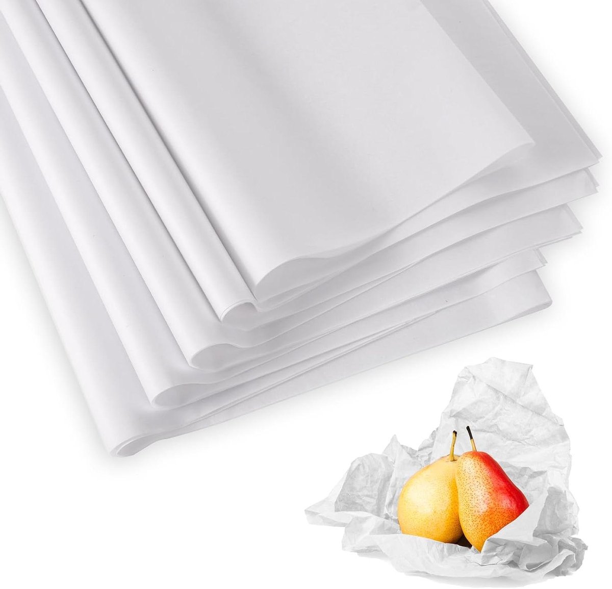 100 vellen zijdepapier, kleurrijk, 50 x 70 cm, 20 kleuren, tissuepapier, verpakkingsmateriaal, cadeaupapier voor Pasen, decoratie, verjaardag