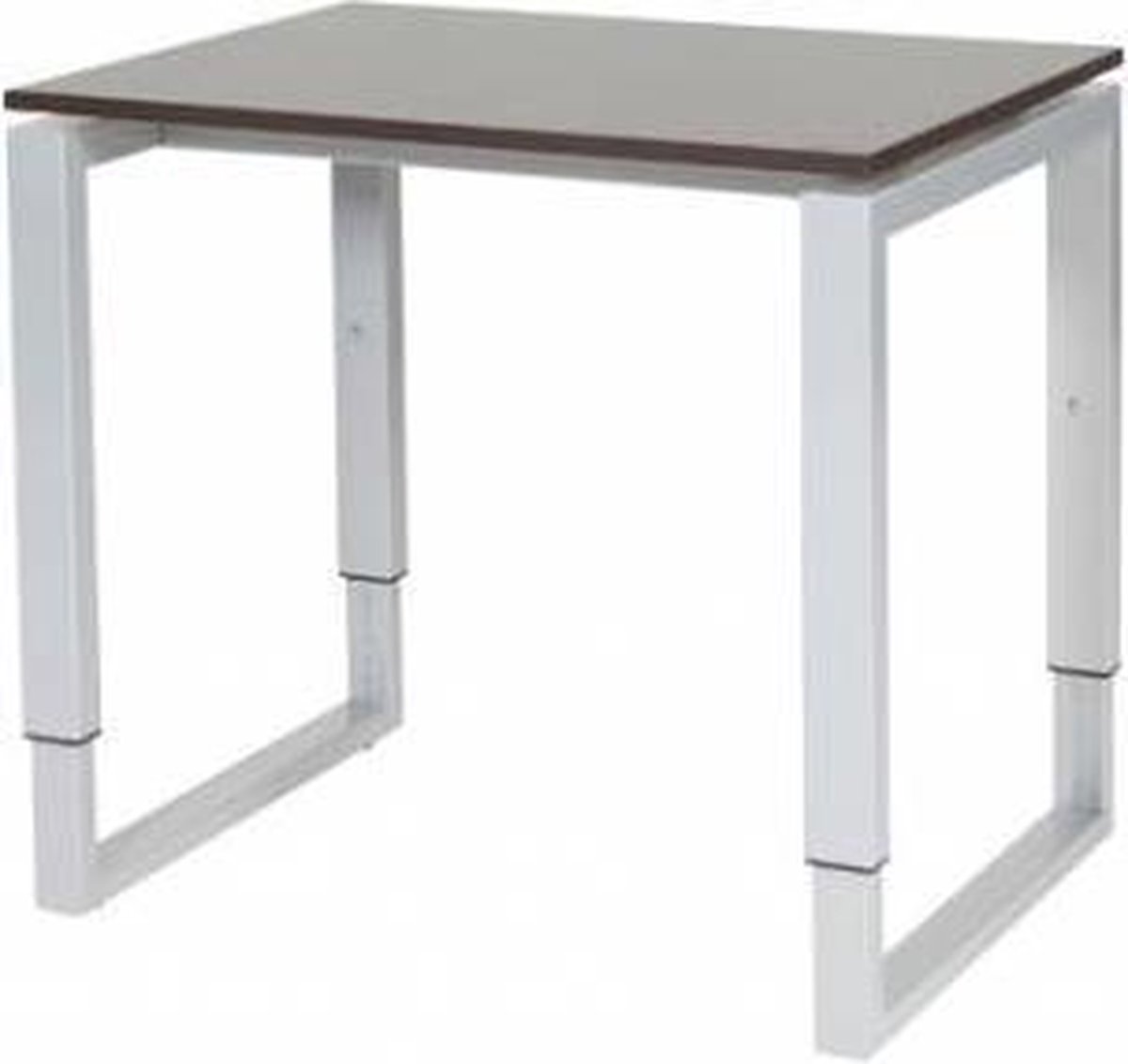 Verstelbaar Bureau - Domino Plus 80x60 logan - alu frame