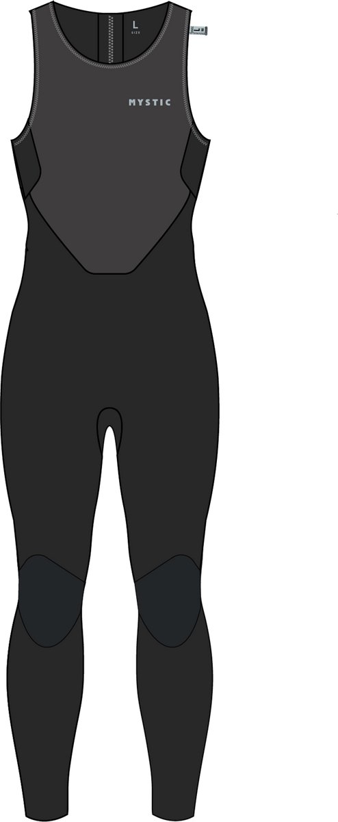 Mystic Long John Surf - 250087 - Black - M