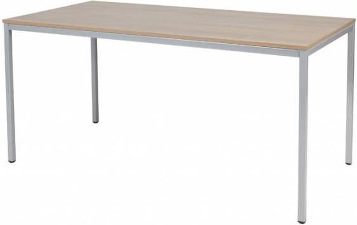 Schaffenburg Bureautafel - Domino Basic 160x80 Havana Kersen - alu frame