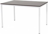 Bureautafel - Domino Basic 120x80 logan - wit frame