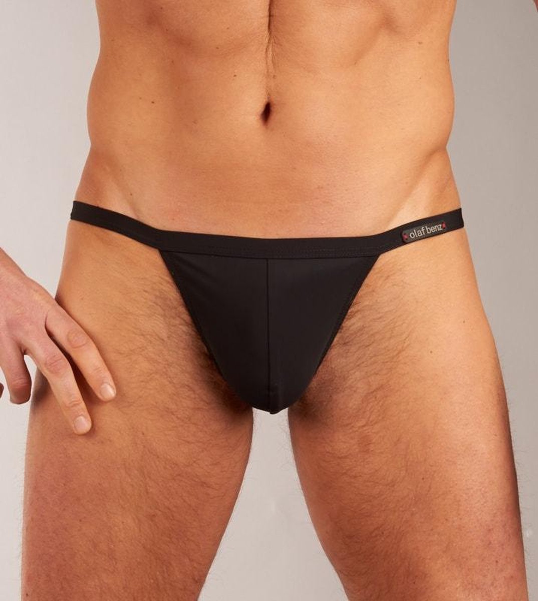 Olaf Benz Zwemslip - 8000 Black - maat XXL (XXL) - Heren Volwassenen - Polyamide- 1-07822-8000-XXL