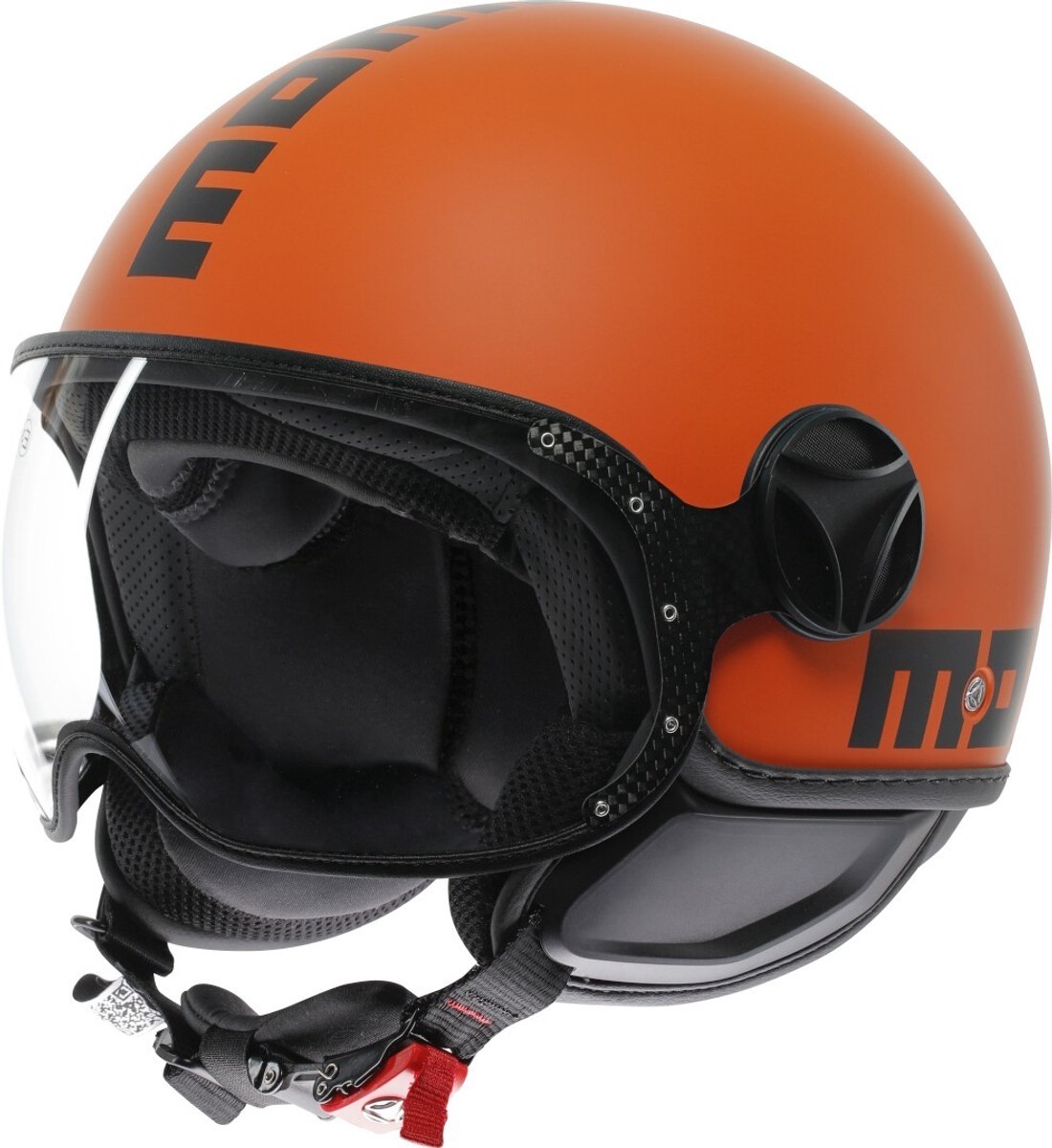 Momodesign FGTR Classic Candy Mat Oranje Jethelm - Helm