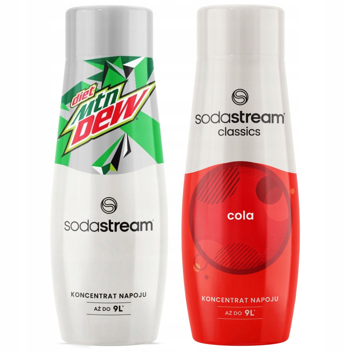 Sodastream - Concentraten Set - Cola - Mountain Dew Diet