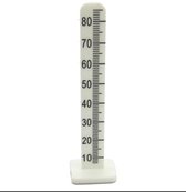 Bol.com 80 Mm Vloer Professionele Witte Plastic Lijm Zelfnivellerende Peg Niveau Pin Voor Cement Floor Niveau Instelling 5 Pack aanbieding