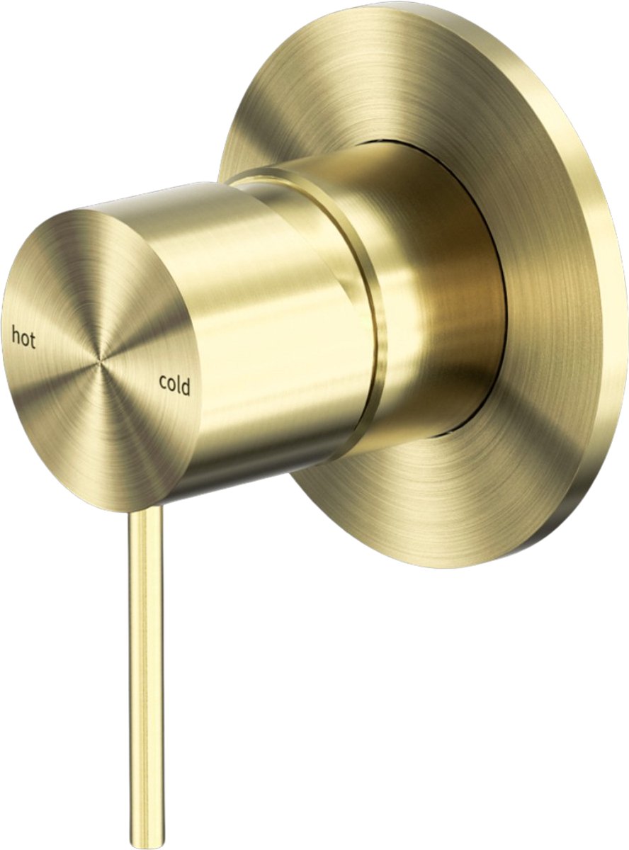Owen & Finch Douche Badmengkraan Geborsteld Champagne Goud PVD – Messing