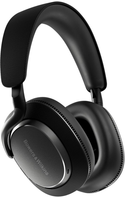 Bowers & Wilkins Px7 S3 Draadloze Over-Ear Hoofdtelefoon, Geavanceerde Noise Cancelling, 30 Uur Afspelen, 8 Microfoons, Snelladen, aptX Lossless – Antraciet Zwart