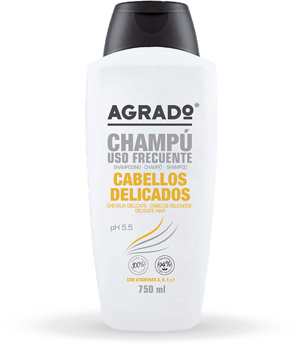 Agrado - Delicate Hair Shampoo - Voordeelset 3 x 750ml.