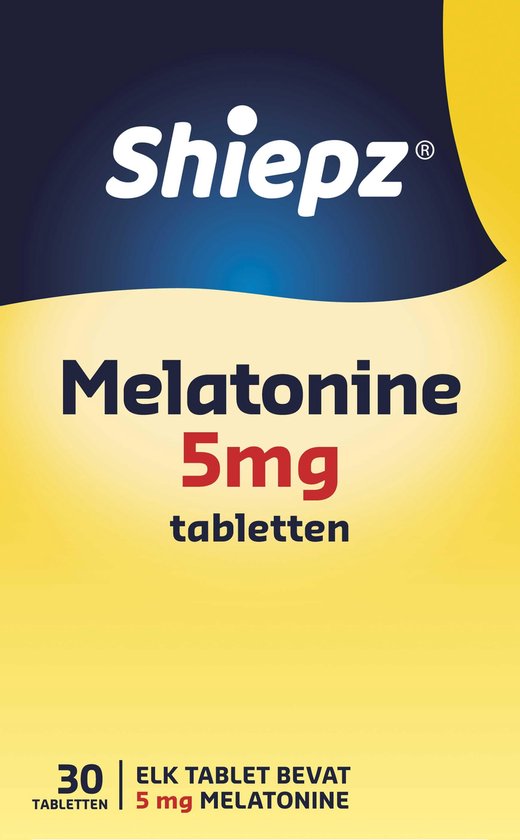 Shiepz Melatonine 5mg - 1 x 30 tabletten