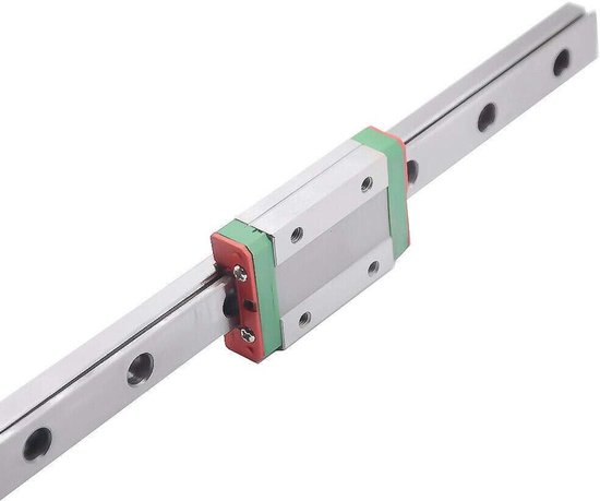 Guida Lineare HSR 20 Da 1700 Mm Con 4 Blocchi Cuscinetto Per Torni CNC - Foto 2