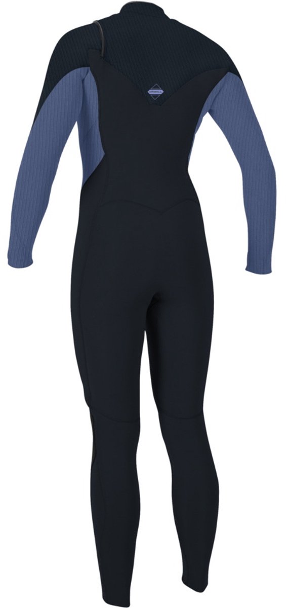 2025 O'Neill Dames Hyperfreak+ 4/3mm Borst Ritssluiting Wetsuit -