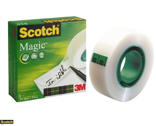 Scotch® Magic™ Tape, 19 mm x 33 m