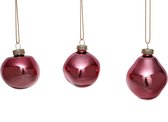 Xmas By Moos Roze Kerstballen 6 Cm 6 Stuks