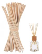 Bâtons parfumés - 100 pièces - Diffuseurs de parfum - Diffuseur de parfum - Bâtons parfumés en vrac - Bâtonnets de Bamboe - Recharges de Bâtons parfumés Aromathérapie - 20 cm