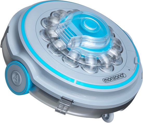 Monzana Zwembadrobot Poolboy600 – Draadloos met Batterij – Grijs