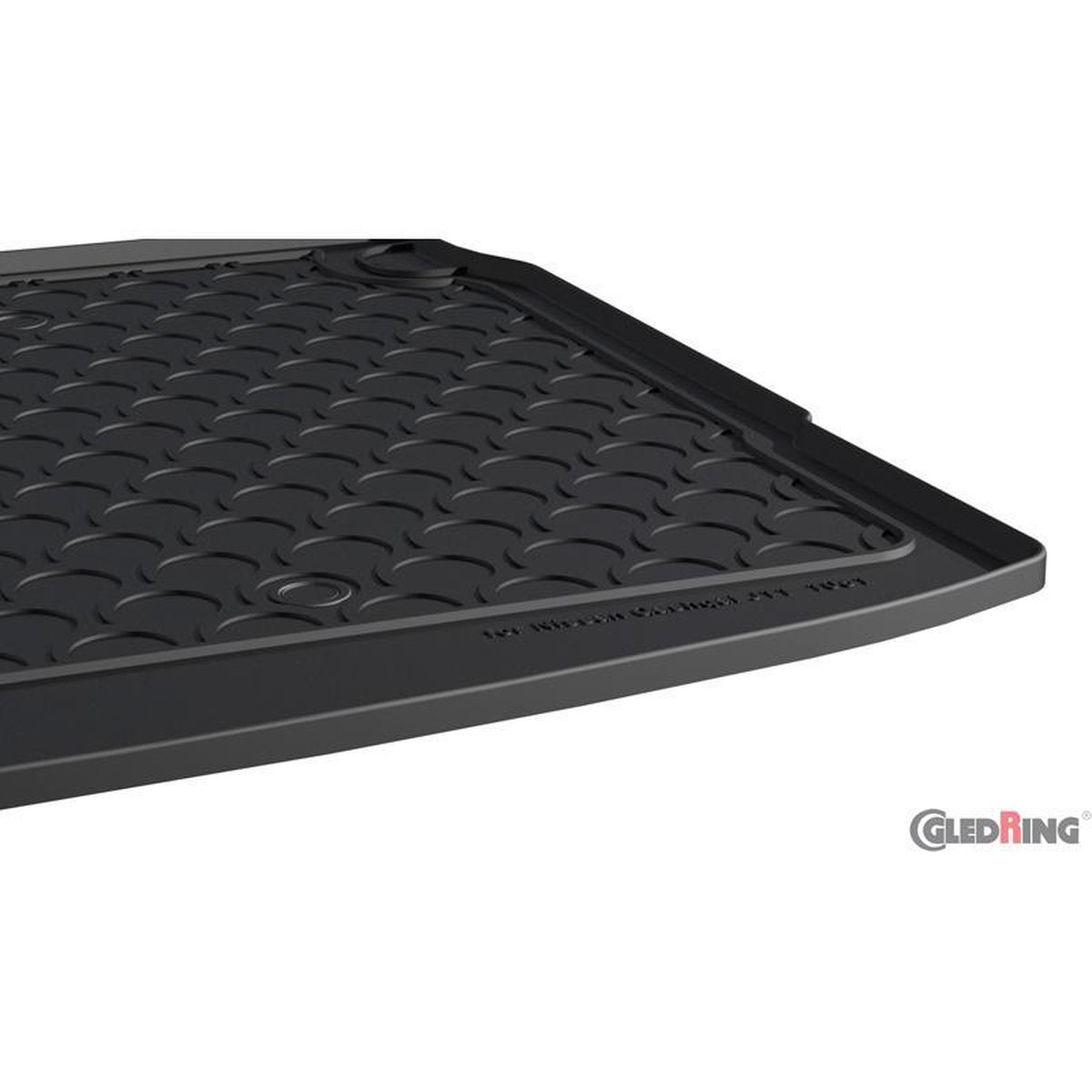 Rubber kofferbakmat Nissan Qashqai (J12). Bouwjaren vanaf 2021-heden