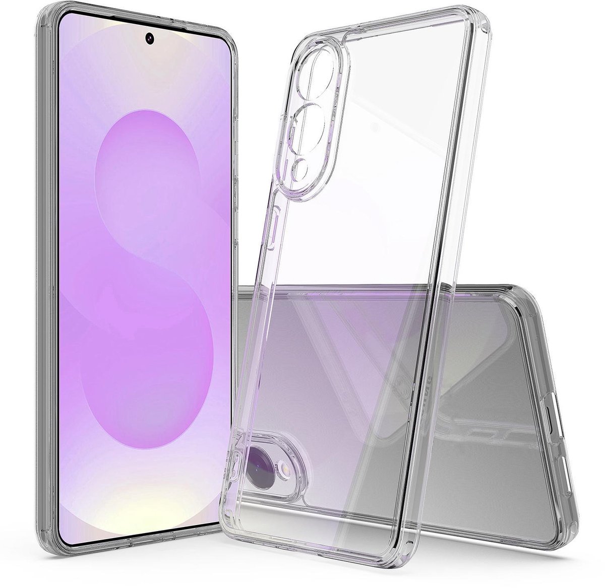 Mobigear Doorzichtig Hoesje geschikt voor Samsung Galaxy S25 Edge Telefoonhoesje Hardcase | Mobigear Crystal Backcover | Doorzichtig Telefoonhoesje Galaxy S25 Edge | Galaxy S25 Edge Case | Back Cover - Transparant