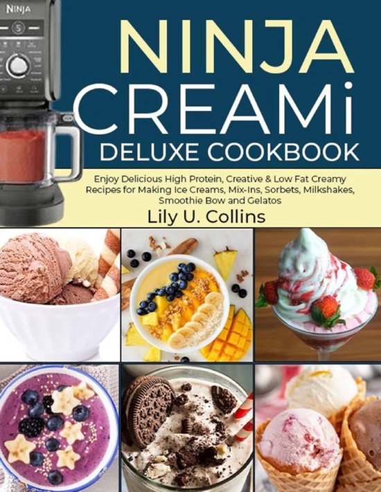 Ninja Creami Deluxe Cookbook - cover