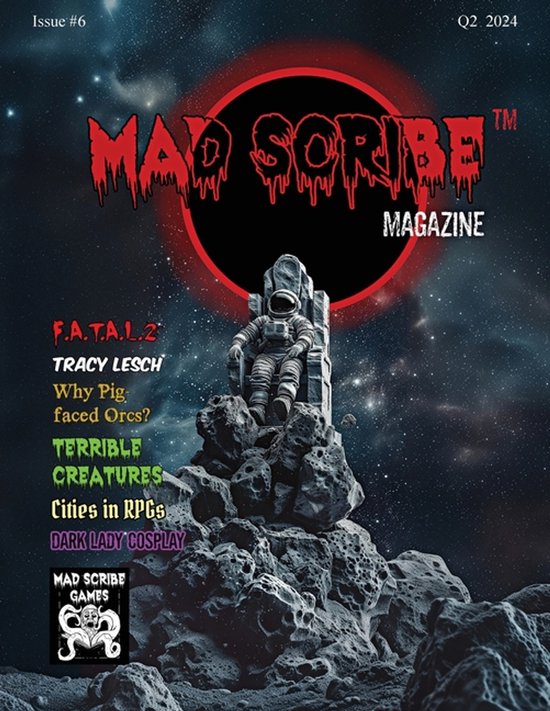 Mad Scribe Magazine Issue #6 - cover
