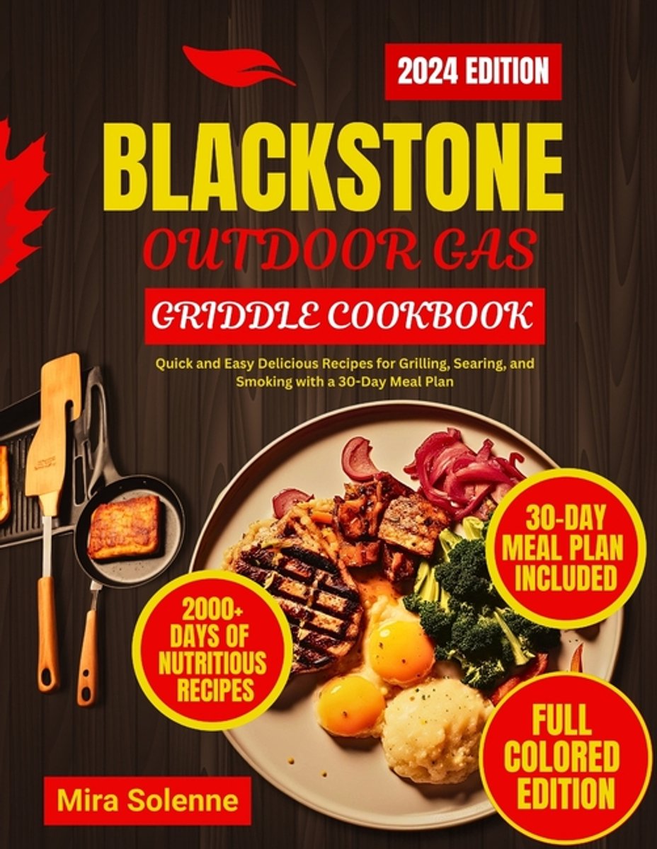 Nourish And Flourish- Blackstone Outdoor Gas Griddle Cookbook van