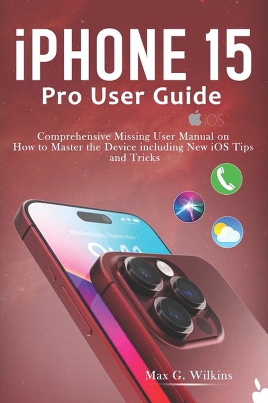 iPhone 15 Pro User Guide - cover