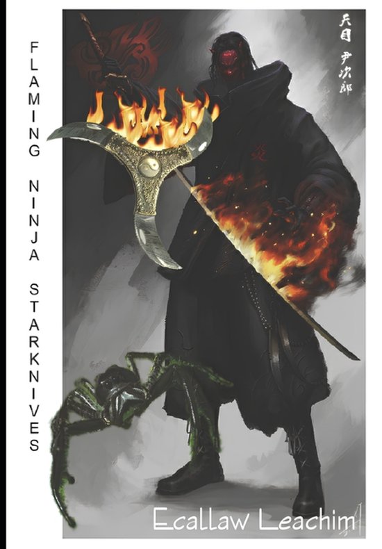 Flaming Ninja Starknives - cover