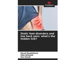 Static foot disorders and low back pain