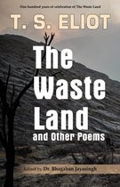 Boek "The Waste Land and Other Poems" van T. S. Eliot. De omslag toont een dorre, rotsachtige helling met een dode boom in de voorgrond.