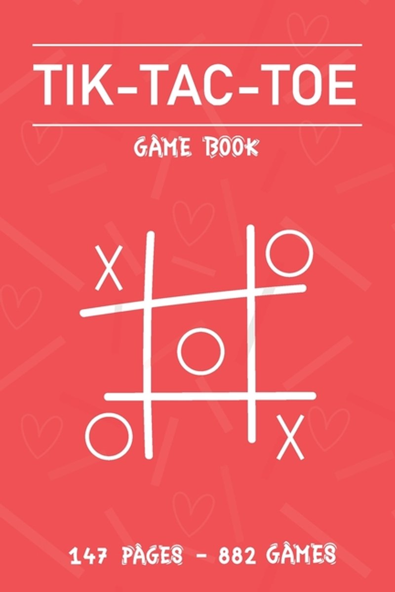 Tic Tac Toe Game Book van Tic Tac Toe