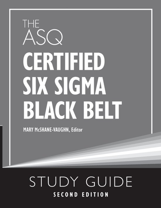 The ASQ Certified Six Sigma Black Belt Study Guide - cover