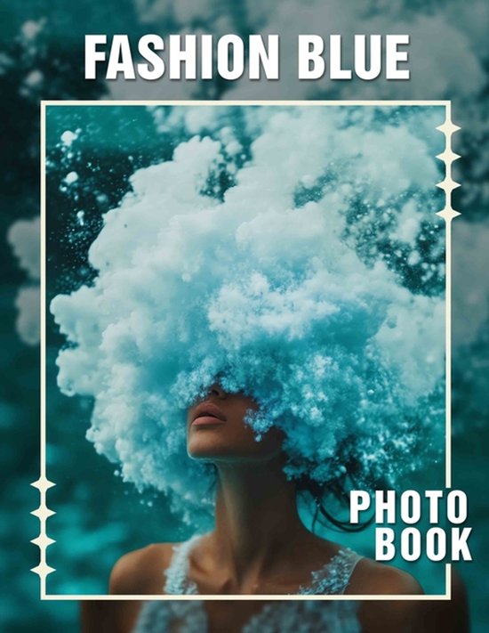 Fashion Blue Photo Book - cover